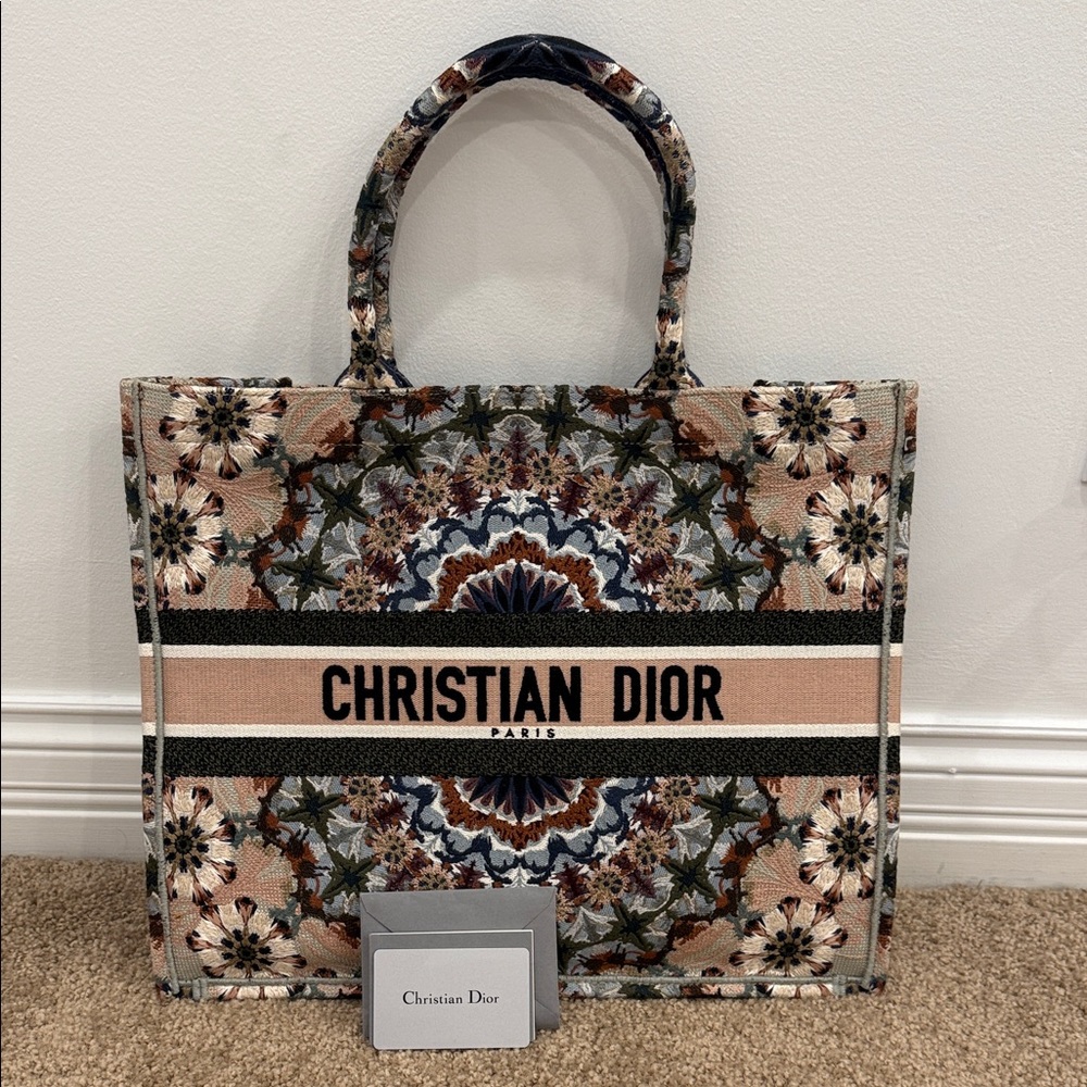 Christian Dior Book Tote – Kaleidoscope Collection – Like New
- size Large